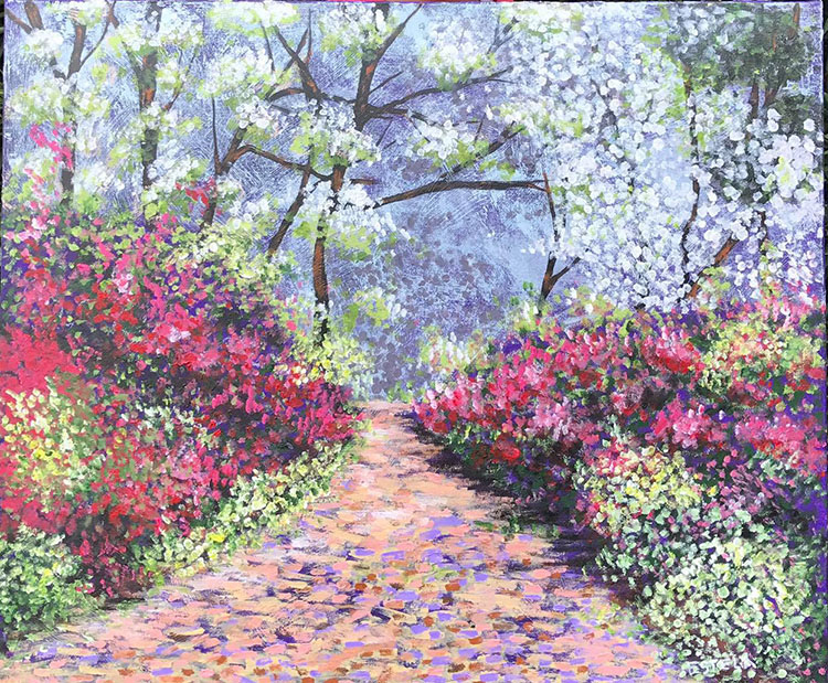 O Caminho - 50 x 60 - AST- 2017